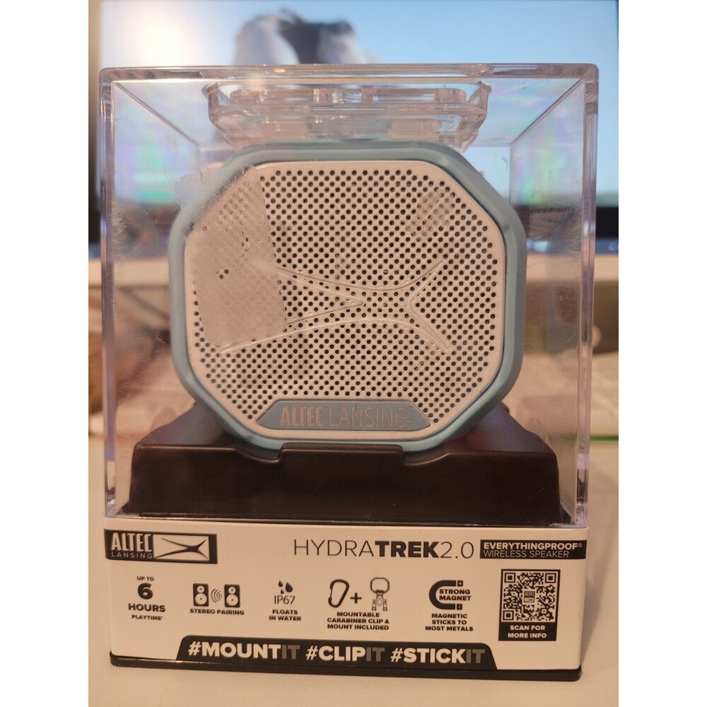 Altec Lansing HydraTrek Magnetic Bluetooth Waterproof Speaker NEW - Picture 2 of 2